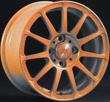 Кованый диск Slik Classik 5.5*14 (Cendy - медно-оранжевый глянцевый) Nissan Sentra 5 B15 (2000-2006) 4x114.3xDIA66.1xET39.0