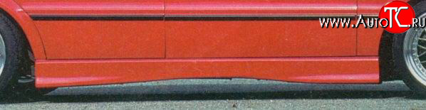 3 199 р. Пороги накладки Elegance  Audi A4  B5 8D2 седан (1994-2001)