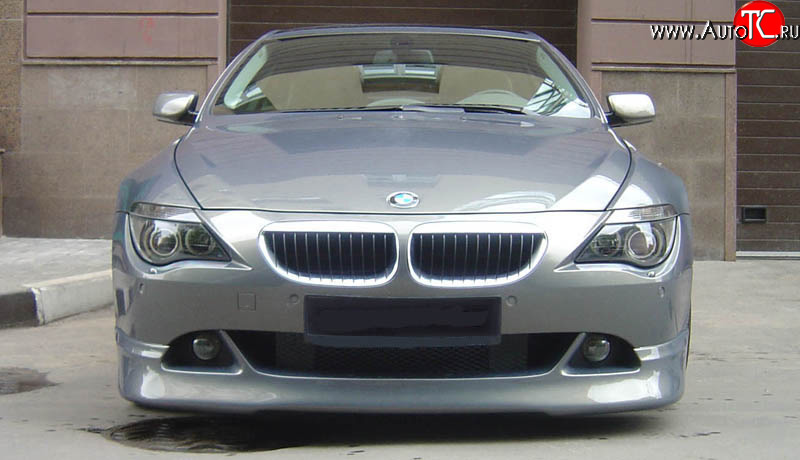 11 099 р. Накладка на передний бампер  BMW 6 серия  E63 (2003-2007) (Неокрашенная)
