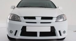 5 599 р. Передний бампер Style Chevrolet Lacetti хэтчбек (2002-2013) (Неокрашенный). Увеличить фотографию 1