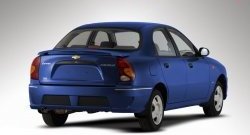 4 699 р. Задний бампер Style ЗАЗ Chance седан (2009-2017) (Неокрашенный). Увеличить фотографию 1