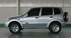 2 799 р. Обтекатель порогов Апал  Chevrolet Niva  2123 (2002-2008), Лада 2123 (Нива Шевроле) (2002-2008) (Неокрашенные). Увеличить фотографию 1