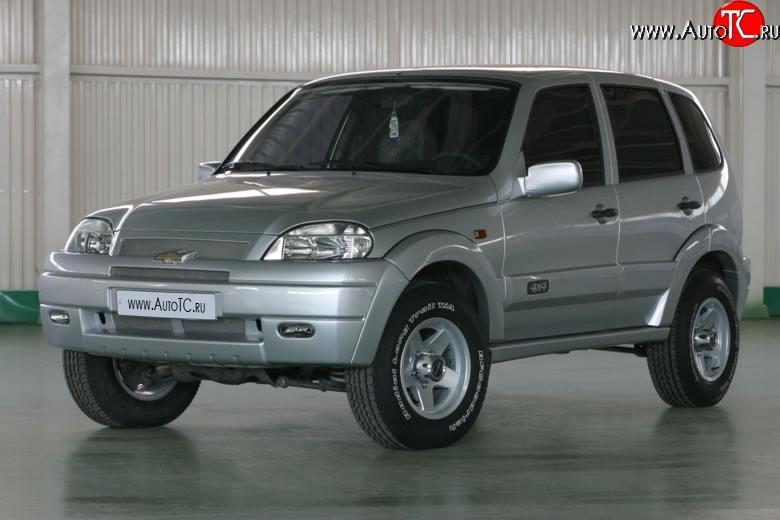 3 199 р. Арки Апал Chevrolet Niva 2123 дорестайлинг (2002-2008) (Неокрашенные)