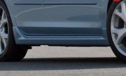 4 549 р. Пороги накладки Сток 2л  Mazda 3/Axela  BK (2003-2009) (Неокрашенные). Увеличить фотографию 11