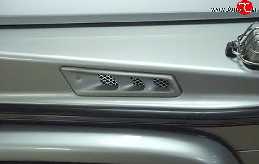 5 099 р. Комплект накладок BRABUS на передние крылья Mitsubishi Outlander XL (CW)  дорестайлинг (2005-2009)