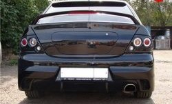 5 399 р. Заглушка крышки багажника Evo Mitsubishi Lancer 9 1-ый рестайлинг седан (2003-2005) (Неокрашенная). Увеличить фотографию 1