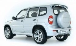 2 499 р. Арки крыльев Dakar  Chevrolet Niva  2123 (2002-2008), Лада 2123 (Нива Шевроле) (2002-2008) (Неокрашенные). Увеличить фотографию 1
