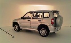 2 499 р. Арки крыльев Dakar Chevrolet Niva 2123 дорестайлинг (2002-2008) (Неокрашенные). Увеличить фотографию 3