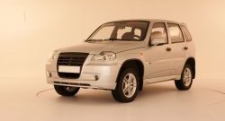 1 999 р. Пороги накладки Памир  Chevrolet Niva  2123 (2002-2008), Лада 2123 (Нива Шевроле) (2002-2008) (Неокрашенные). Увеличить фотографию 1