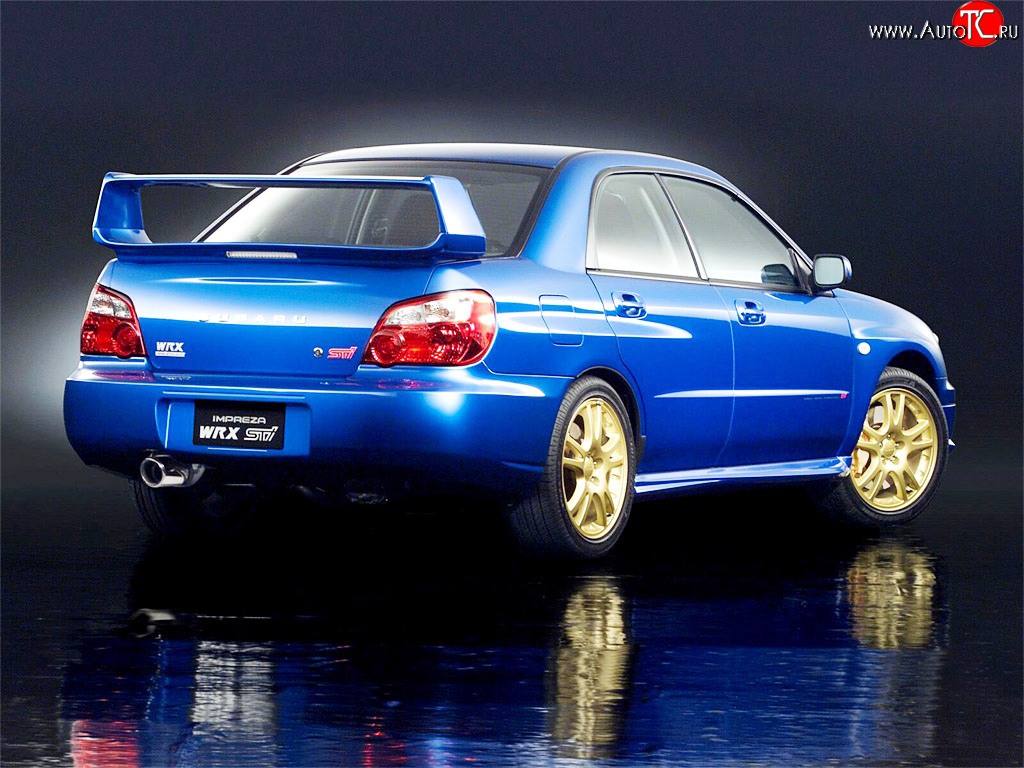 6 599 р. Спойлер Subaru WRX  Subaru Impreza  GD (2000-2007) (Неокрашенный)