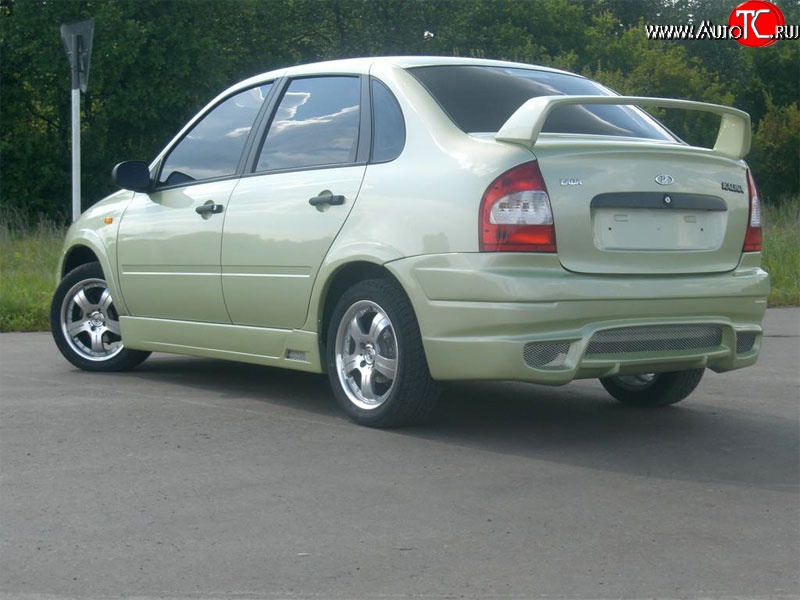 2 439 р. Спойлер SSR  Лада Калина  1118 седан (2004-2013) (Неокрашенный)