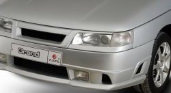 4 499 р. Передний бампер Grand Лада 2110 седан (1995-2007) (Неокрашенный). Увеличить фотографию 3