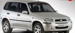 4 799 р. Передний бампер Ниагара 2 Chevrolet Niva 2123 дорестайлинг (2002-2008) (Неокрашенный). Увеличить фотографию 1