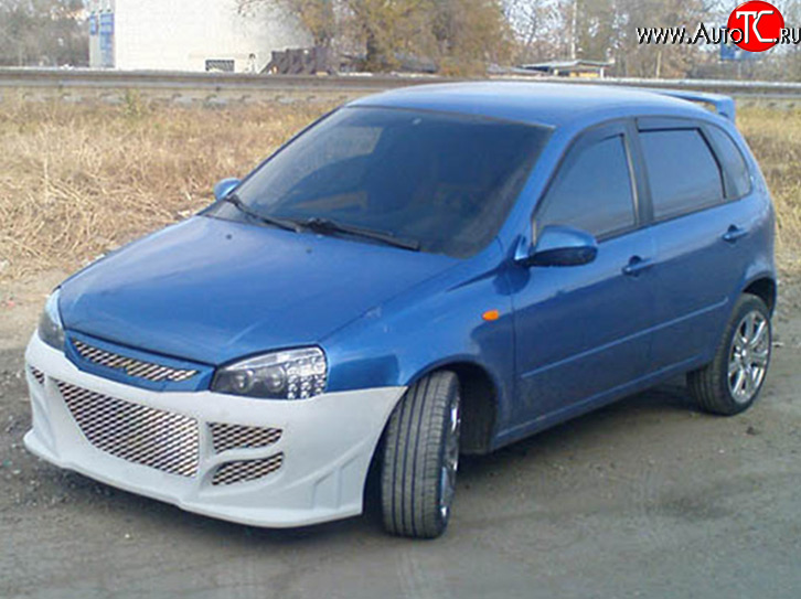 2 199 р. Передний бампер M-VRS Лада Калина 1118 седан (2004-2013) (Неокрашенный)