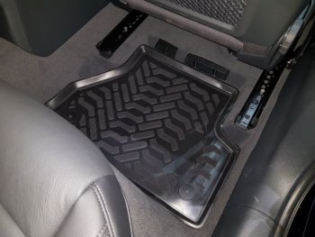 2 599 р. Комплект ковриков в салон Aileron 3D (с подпятником) Audi A5 F5 дорестайлинг, купе (2016-2020). Увеличить фотографию 3