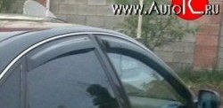 Комплект дефлекторов окон (ветровиков) 4 шт. (седан) Russtal Audi A6 C6 дорестайлинг, седан (2004-2008)