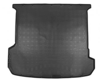1 999 р. Коврик в багажник Norplast (5 мест)  Audi Q7  4M (2015-2024) (Черный). Увеличить фотографию 1