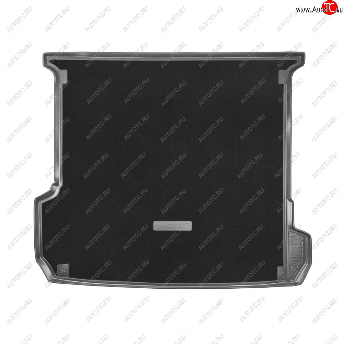 3 199 р. Коврик багажника (комбинированый) Norplast Unidec  Audi Q7  4M (2015-2024) (Чёрный)