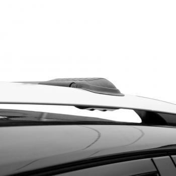 10 199 р. Багажник в сборе LUX Хантер L46 BMW X5 E53 дорестайлинг (1999-2003) (аэро-трэвэл (104-114 см), серый). Увеличить фотографию 8