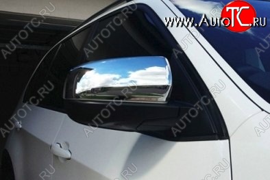 6 899 р. Накладки на зеркала СТ  BMW X5  E70 (2006-2010) (Неокрашенные)
