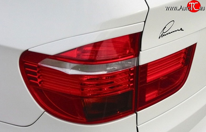 939 р. Накладки задних фар RA  BMW X5  E70 (2006-2010) (Неокрашенные)