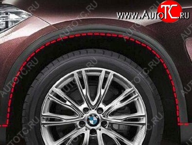 39 699 р. Накладки на колёсные арки CT BMW X5 F15 (2013-2018) (Неокрашенные)