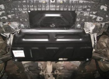 3 799 р. Защита картера двигателя и КПП (V-1,3) Alfeco Chery Indis S18 (2011-2016) (Сталь 2 мм). Увеличить фотографию 1