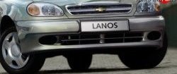 3 499 р. Передний бампер Стандарт Chevrolet Lanos T100 седан (2002-2017) (Окрашенный). Увеличить фотографию 1