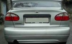 6 399 р. Задний бампер AVR-Cup Daewoo Sense Т100 седан (1997-2008) (Неокрашенный). Увеличить фотографию 1