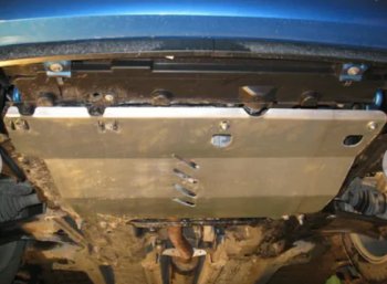 Защита картера двигателя и КПП Alfeco CITROEN C3 Picasso рестайлинг (2013-2017)