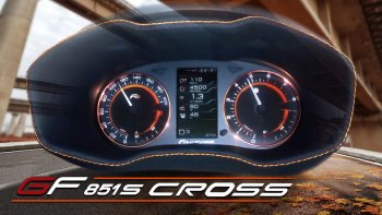 Приборная панель Ferrum GF 851 S Cross (стрелочная, тонированная)) Datsun mi-DO (2014-2024)