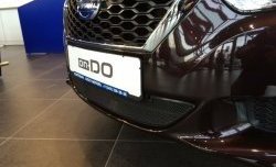 1 469 р. Сетка на бампер Russtal (черная)  Datsun on-DO  дорестайлинг (2014-2019). Увеличить фотографию 5