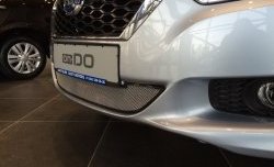 1 899 р. Сетка на бампер Russtal (хром)  Datsun on-DO  дорестайлинг (2014-2019). Увеличить фотографию 4
