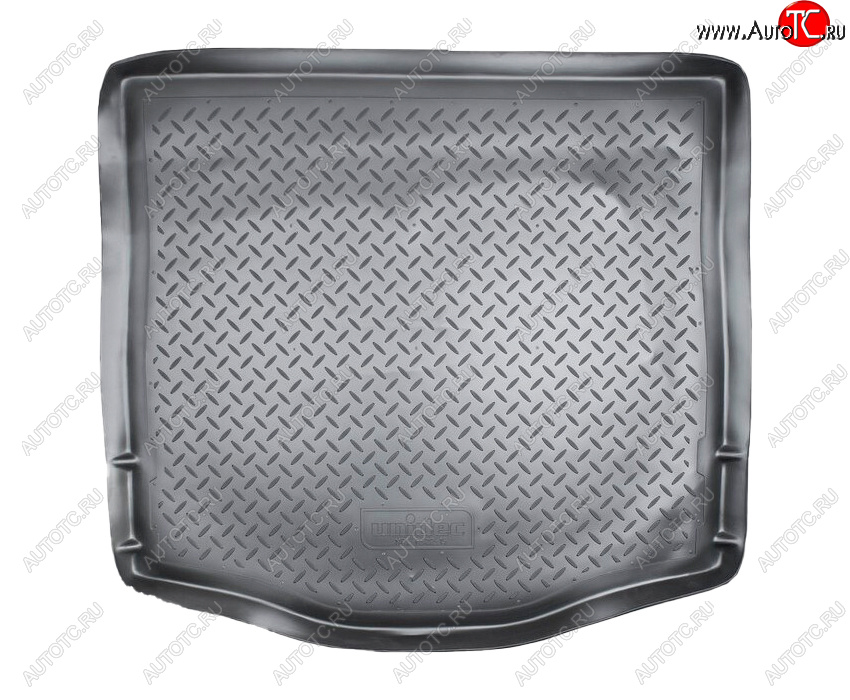 1 569 р. Коврик в багажник Norplast Unidec  Ford Focus  2 (2004-2011) (Цвет: черный)