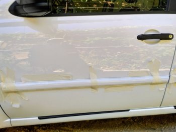 1 999 р. Комплект молдингов Софи Лада Гранта 2190 седан дорестайлинг (2011-2017) (Неокрашенные). Увеличить фотографию 3