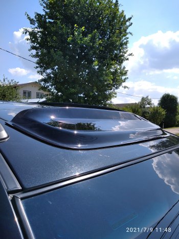 1 039 р. Дефлектор люка универсальный (850 мм) REIN Audi A4 B9 дорестайлинг,седан (2016-2020) (Ширина: 850 мм). Увеличить фотографию 3
