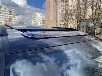 1 939 р. Универсальный дефлектор люка CA Plastic (940 мм) Audi A4 B9 дорестайлинг,седан (2016-2020) (Classic полупрозрачный). Увеличить фотографию 6