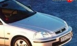 10 339 р. Пластиковый капот Standart Honda Civic 6 EJ/EK/EM дорестайлинг, седан (1995-1998). Увеличить фотографию 1