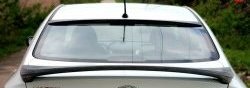 6 529 р. Спойлер Драйв  Hyundai Solaris  1 седан (2010-2017) (Неокрашенный). Увеличить фотографию 1