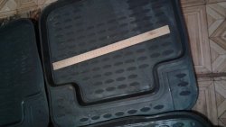 836 р. Коврик в салони универсальные Lider V1 4 шт (полиуретан) Toyota SW4 рестайлинг (2011-2015) (Черные). Увеличить фотографию 3