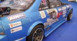 4 299 р. Универсальные фендера на колёсные арки RA (вынос 50 мм, комплект) Chevrolet Lacetti седан (2002-2013) (Поверхность глянец (под окраску)). Увеличить фотографию 10