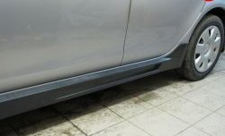 7 899 р. Пороги накладки RPM Mitsubishi Lancer 10 седан дорестайлинг (2007-2010) (Неокрашенные). Увеличить фотографию 1