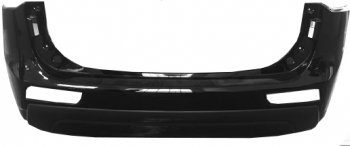 9 699 р. Задний бампер SAT (не под расширитель)  Mitsubishi Outlander  GF (2012-2016) (Неокрашенный). Увеличить фотографию 1