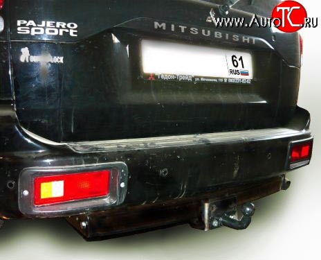 6 299 р. Фаркоп Лидер Плюс (до 1200 кг) Mitsubishi Pajero Sport 1 PA дорестайлинг (1996-2004) (Без электропакета)