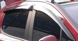 999 р. Комплект дефлекторов окон (ветровиков) 4 шт. Russtal Peugeot 308 T7 хэтчбек 5 дв. дорестайлинг (2007-2011). Увеличить фотографию 1