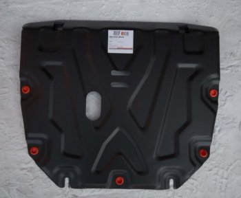 4 599 р. Защита картера двигателя и КПП (V-2,4) ALFECO Honda CR-V RM1,RM3,RM4 рестайлинг (2014-2018) (Сталь 2 мм). Увеличить фотографию 1