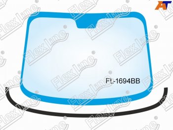 Молдинг лобового стекла (Снизу) FLEXLINE Ford Focus 2 хэтчбэк 5 дв. дорестайлинг (2004-2008)