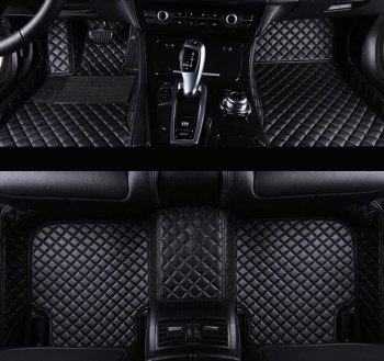 Коврики салонные (экокожа) Автопилот Land Rover Discovery 4 L319 (2009-2016)  (черный)