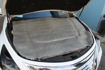 1 549 р. Автоодеяло (тяжелое, темно-серое) Автопилот ЛЮКС Hyundai Solaris 1 седан RBr дорестайлинг (2010-2014) (Размер М (ДхШ) см: 140х90;). Увеличить фотографию 2