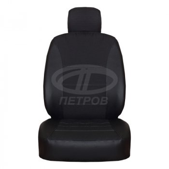 Чехлы сидений универсальные (экокожа/жаккард) ПЕТРОВ Орегон Audi Q7 4M дорестайлинг (2015-2020)